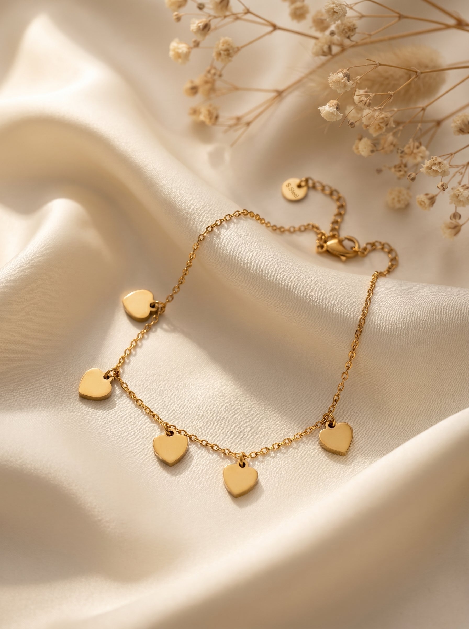 Amora Heart Dangle Bracelet